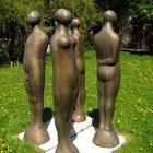 4 Bronze - Skulpturen