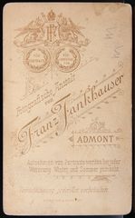 (4) Der Fotograf Franz X. Fankhauser aus Admont (Steiermark)