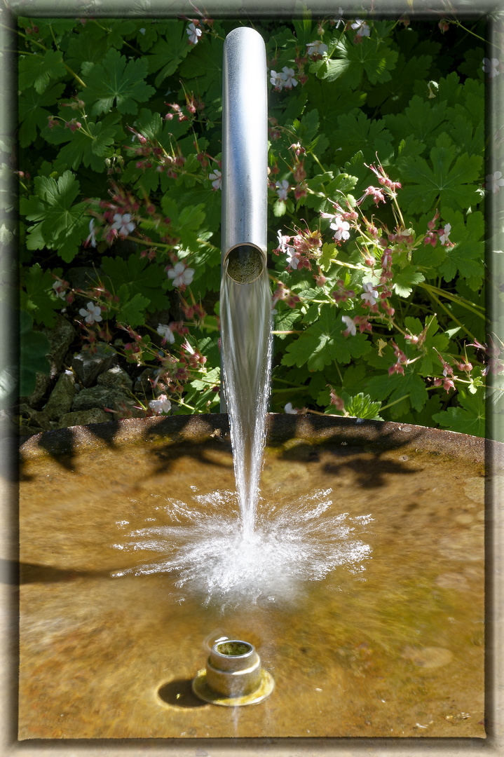 4 - Donnerstag - Wasser - ein Brunnen