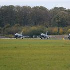 4 Eurofighter "am Start"