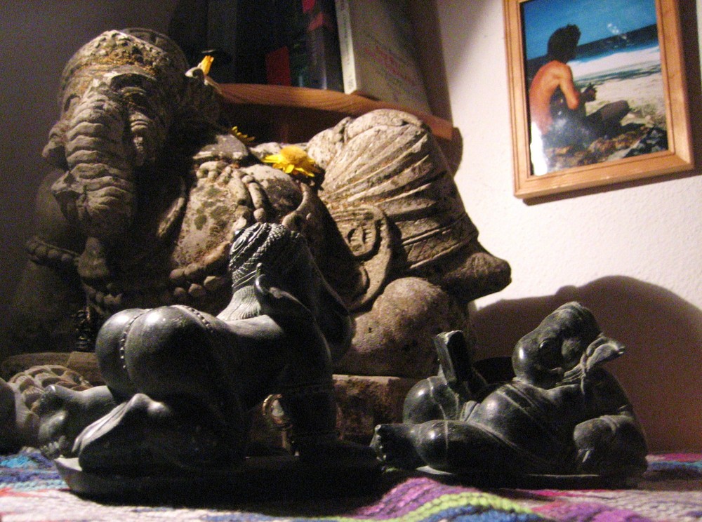 4 Ganeshas und ich...