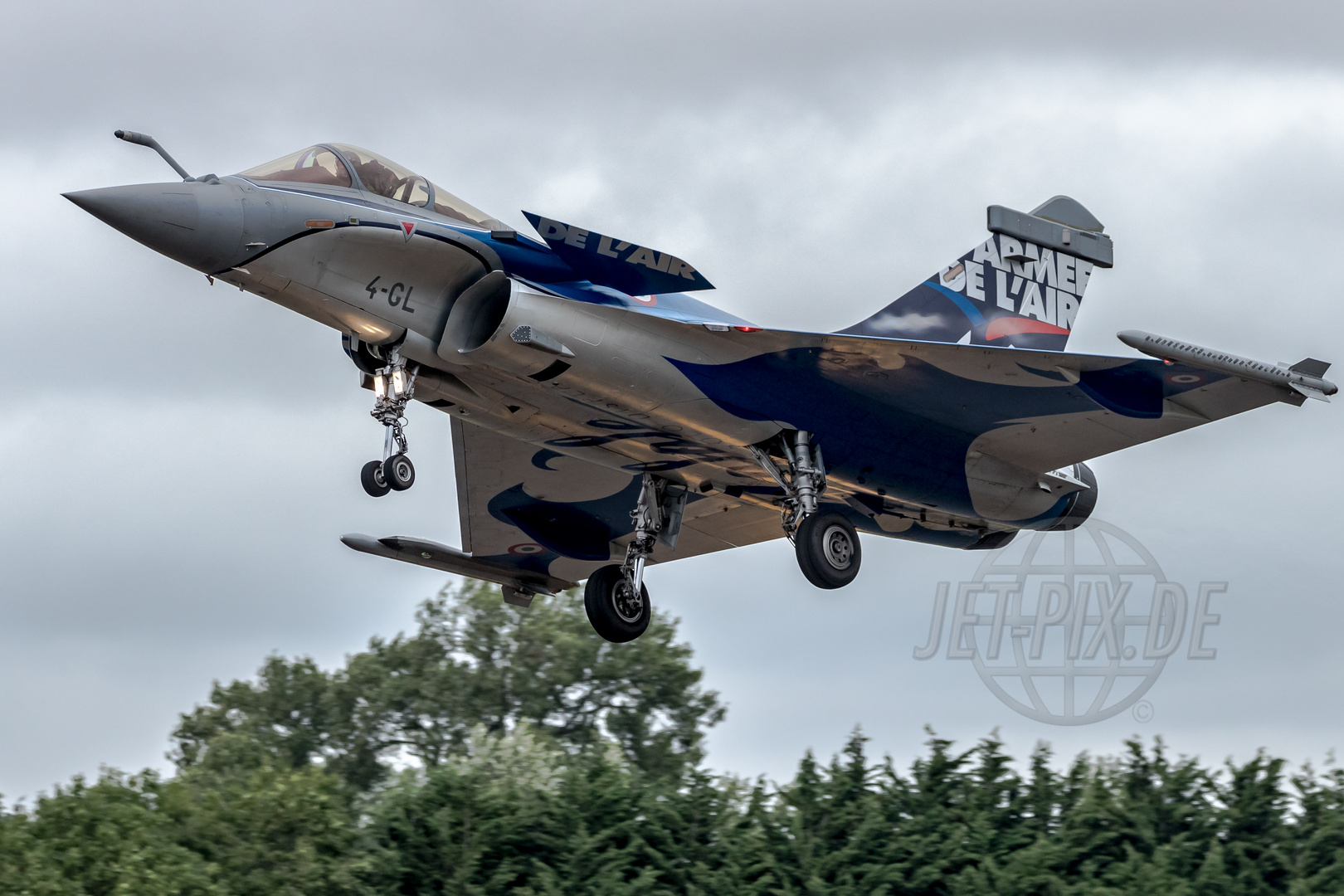 4-GL Französische Luftwaffe Rafale 2017.07.15 (EGVA) Fairford