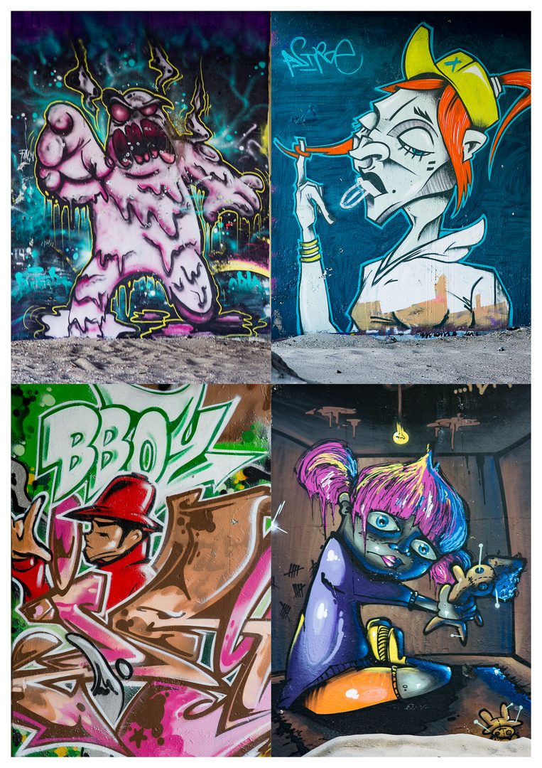 4 * Graffiti