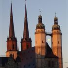 4 Kirchtürme in Halle/S.