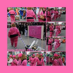 4 Ladys in Pink - Faschingsumzug 09/11
