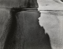 4 - Minor White, Lobos Sandstone, Slit, and Shadow, 1949