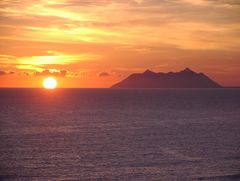 4. Monte Circeo im Sonnenuntergang