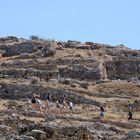 (4) Mycènes : touristes en route pour l'Acropole