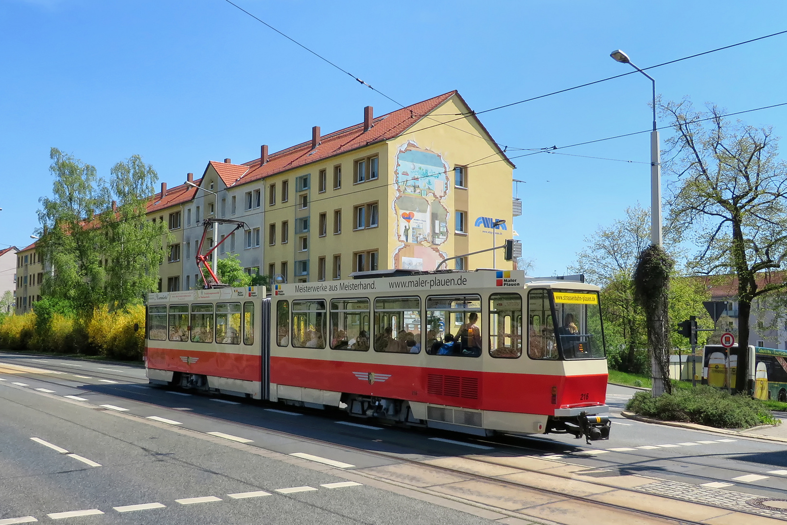 40 Jahre Tatra Straßenbahn in Plauen