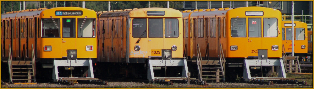 4029 auf dem Abstellgleis Foto & Bild | bus & nahverkehr, u-bahn