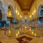 4036R-38R Casablanca Moschee Hassan II Innen Panorama