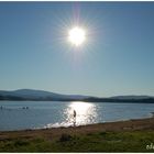 40°C am Lipno-Stausee in Tschechien