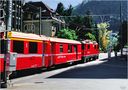 Stadtbahn Chur No. 2 - Arosa-bound in Autumn Sunlight by Steve Ember