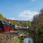 41 1144-9 erreicht mit dem "Viba-Express" die Kreisstadt Arnstadt.