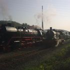 41 1144 und 78 468 - Stelldichein morgens 18.04.2009 in Bochum-Dahlhausen