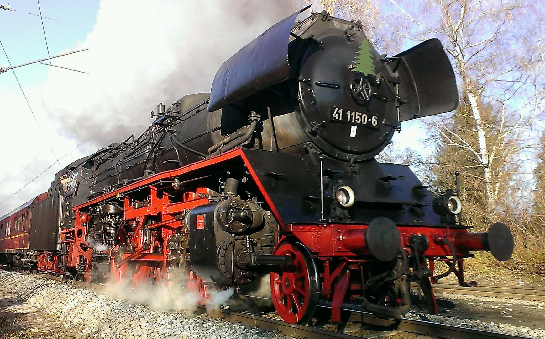 41 1150 in München Johanneskirchen Foto & Bild dampf, diesel und e