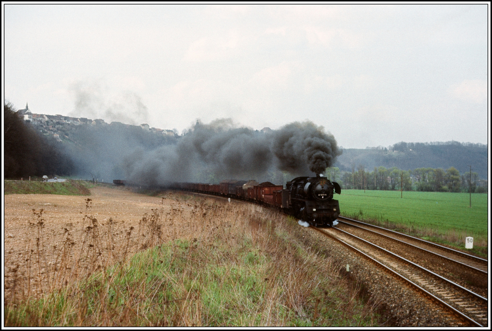 41 1273 zum 1. Mai 1984 bei Orlamünde Kilometer 50,0