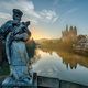 Fototour Deutschland: Lahnbrcke Limburg bei Sonnenaufgang