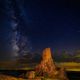 Via Lactea y castillo de Zafra