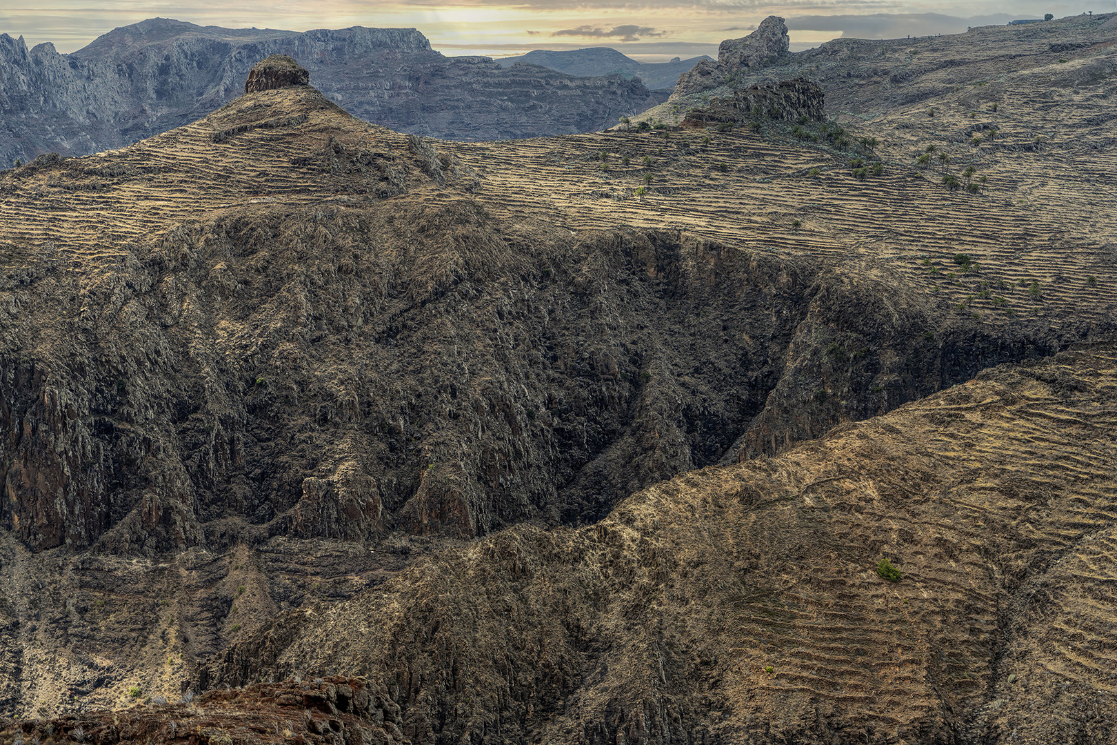 4226TZ La Gomera Landschaft und Berge