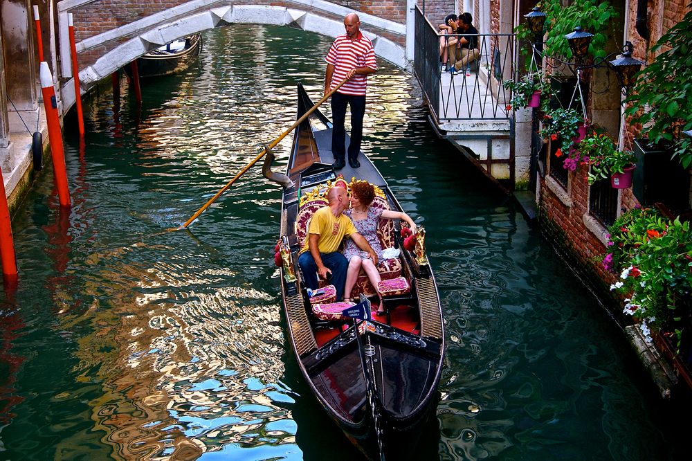 Begegnungen in Venedig von olkafoto 