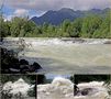 Isar, die Reißende in diesen Tagen by Wolfg. Müller