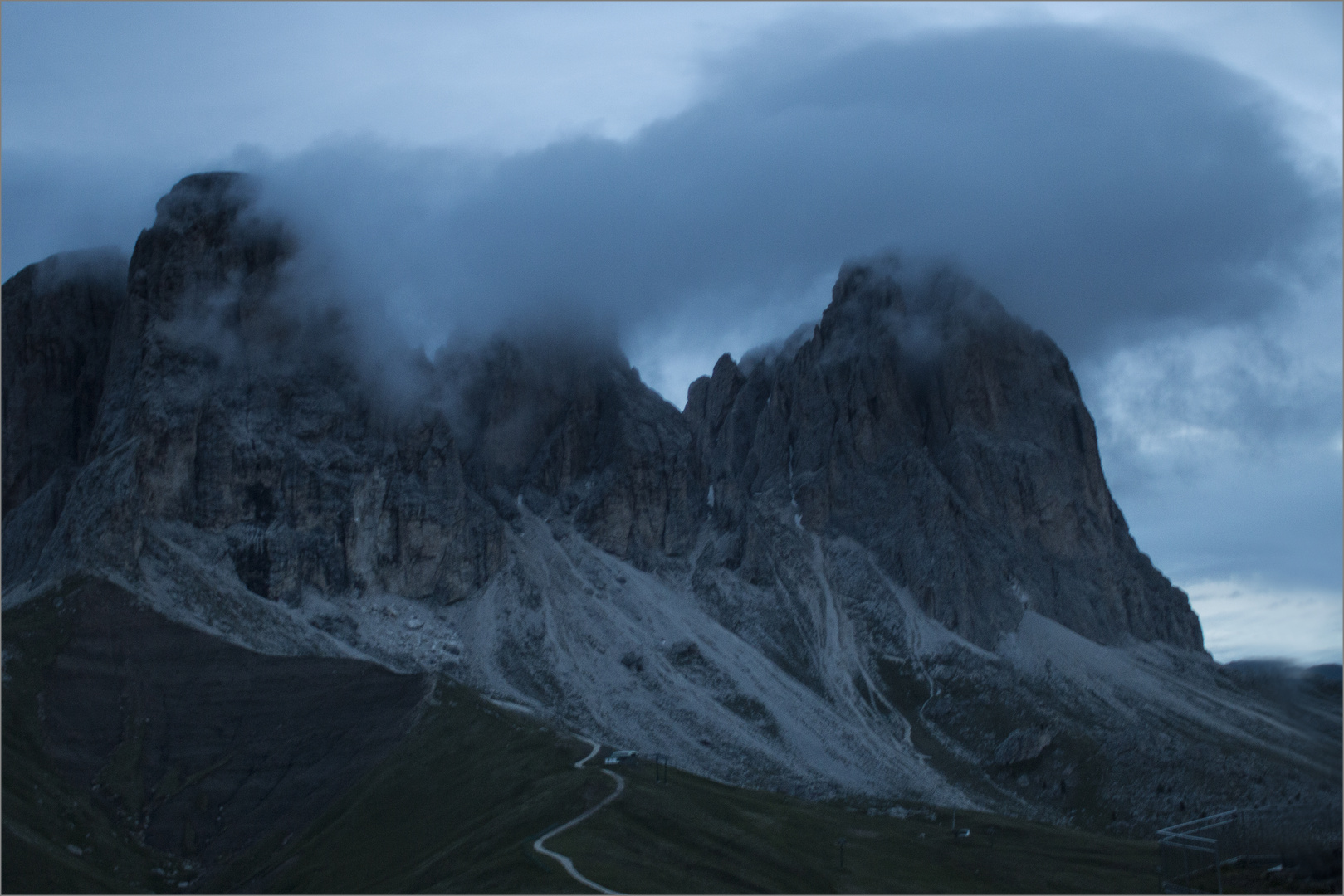 4.28 Uhr: Die Nebelwolken wallen