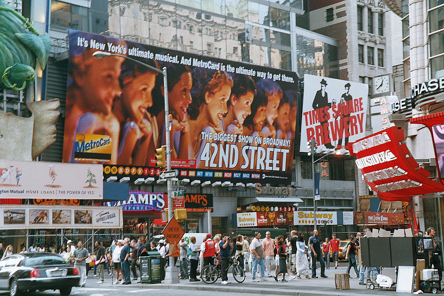 "42nd Street" in der 42nd Street