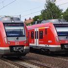 430 625 und 430 103 DB - Treffpunkt Bahnhof Wolfskehlen