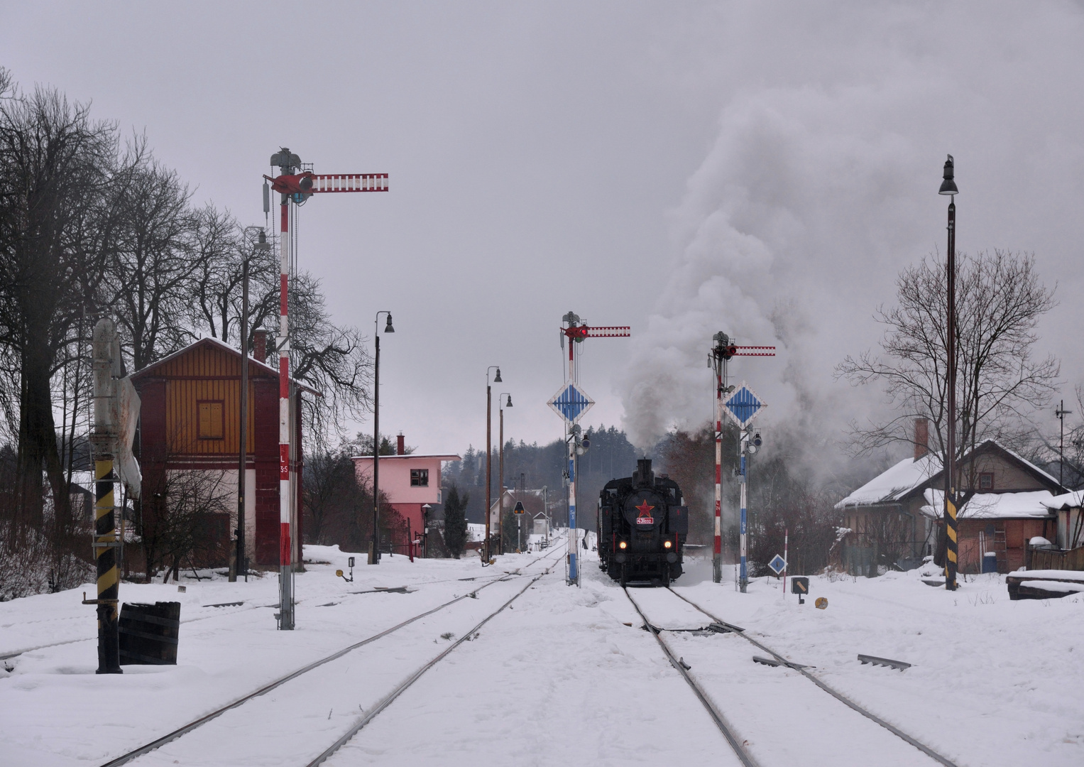 431.032 CD am 12.01.19 Einfahrt in Martinice