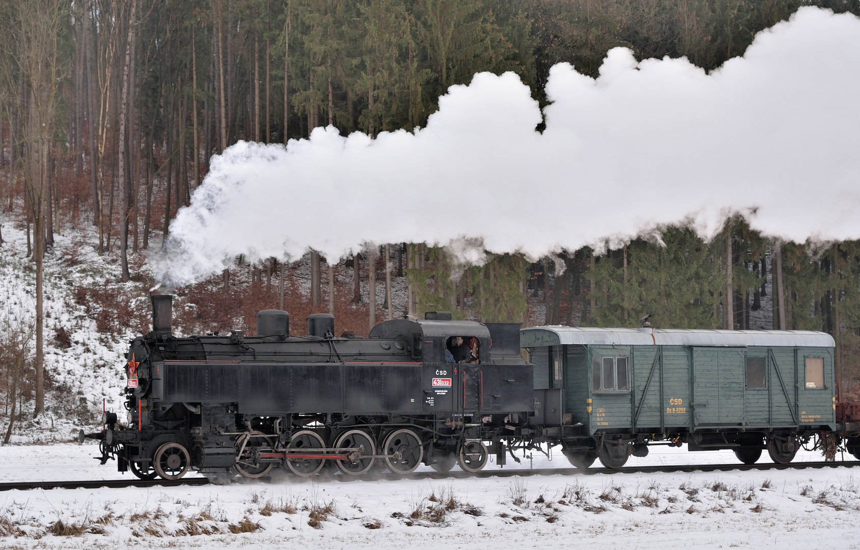 431.032 CD am 12.01.19 in voller Fahrt