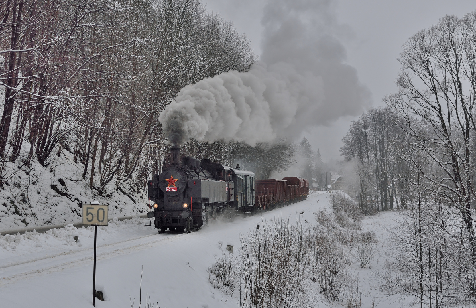 431.032 CD am 13.01.19 Ausfahrt aus Ponikla