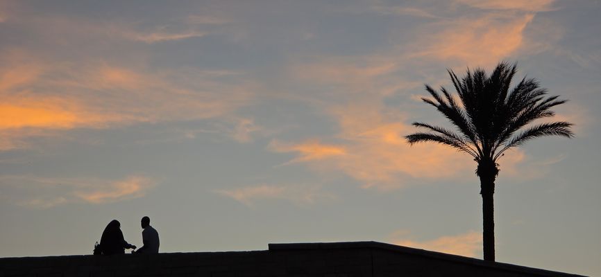 43/52 Sonnenuntergang in Tunesien