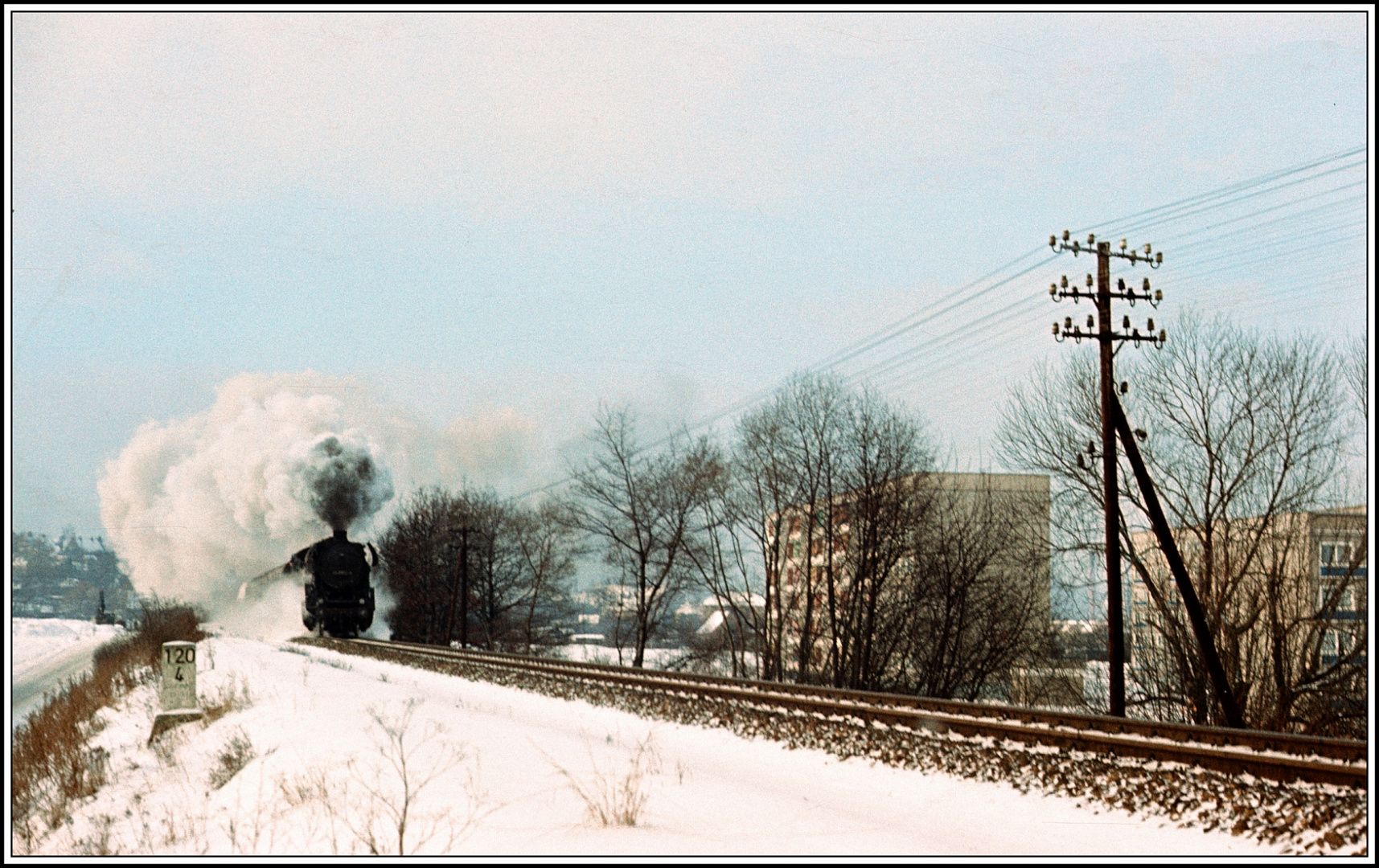 44 0104 mit Eilzug E 802 Leipzig und zurück