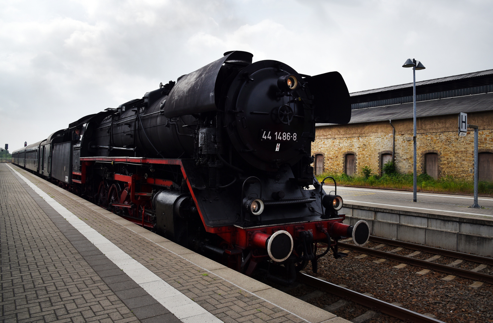 44 14868 in Aschersleben Foto & Bild dampf, diesel und eloks
