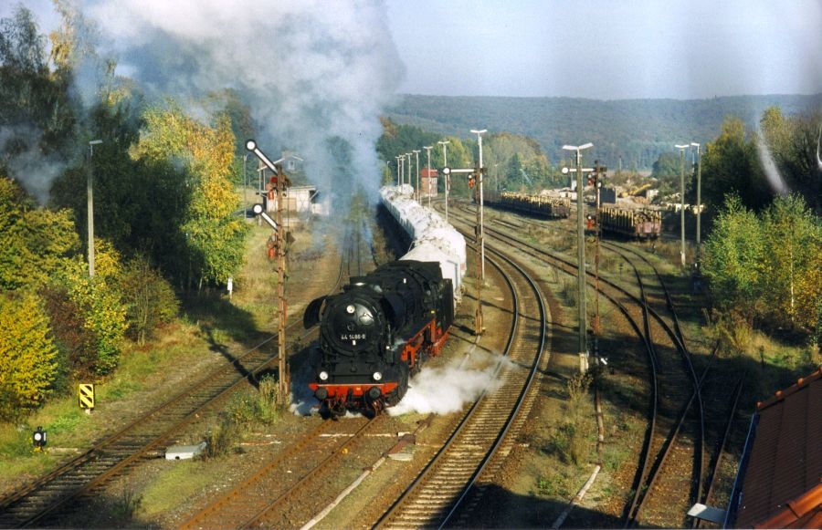 44 1486 mit Fotozug in Hohenebra