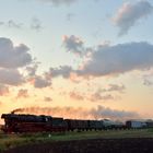 44 1593 mit langem Güterzug am 02.09.18 vor Beekbergen