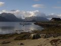 Raftsund, Digermulen old merchant yard by C.A. Wimmer 