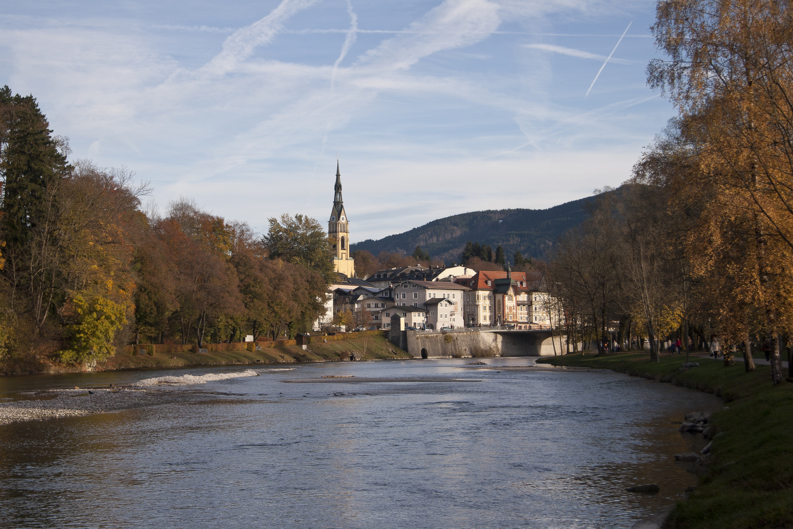 45 - Die Isar vor Bad Tölz