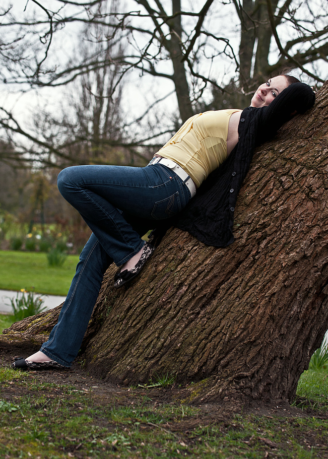 45 Grad Foto & Bild | fashion, jeans, hanni babs Bilder auf fotocommunity