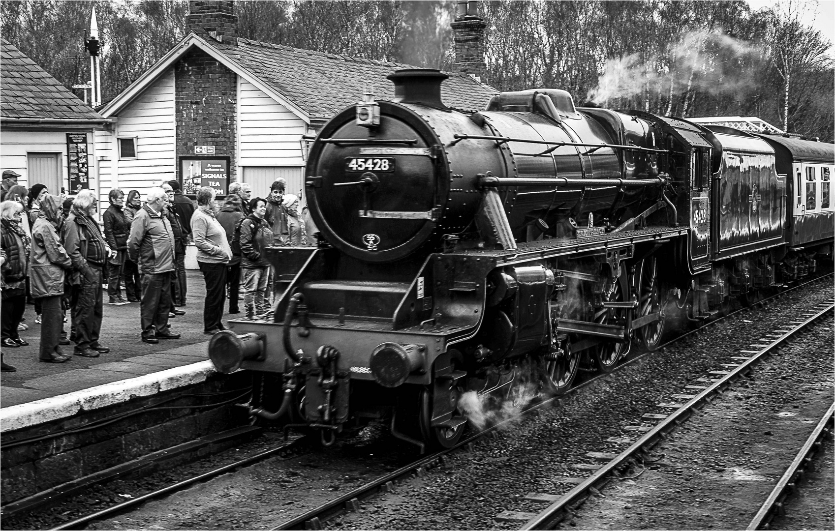 45428 2 at Grosmont Station