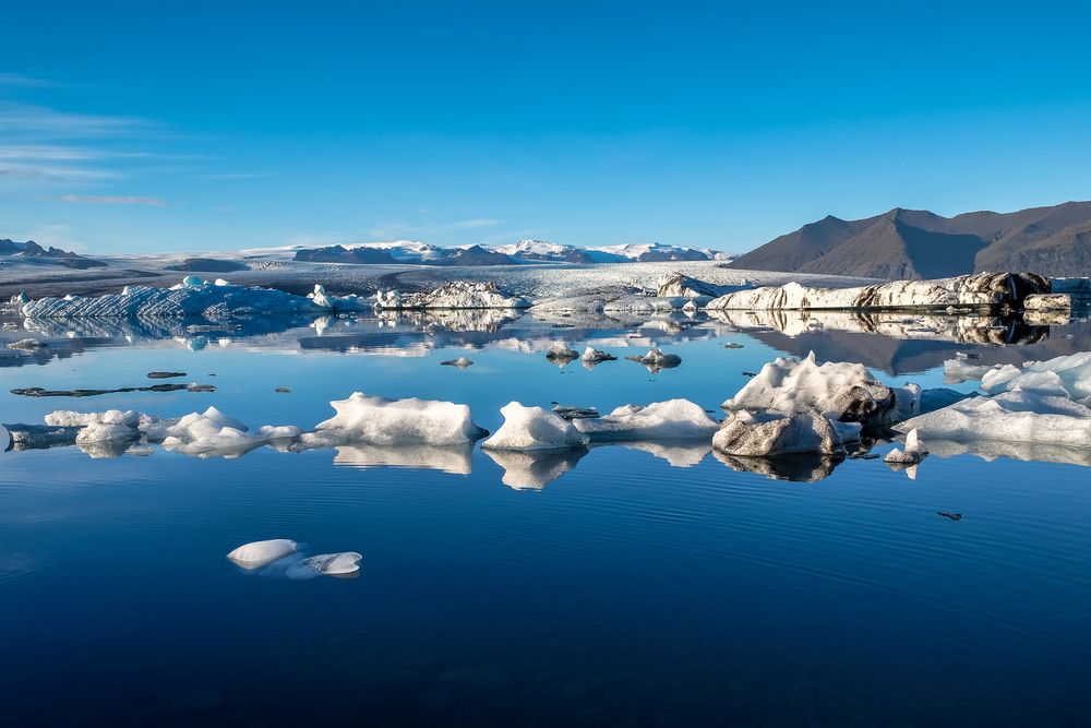 Gletschersee Jökulsárlón in Island I von NataGl