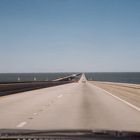 46 km geradeaus über den Lake Pontchartrain