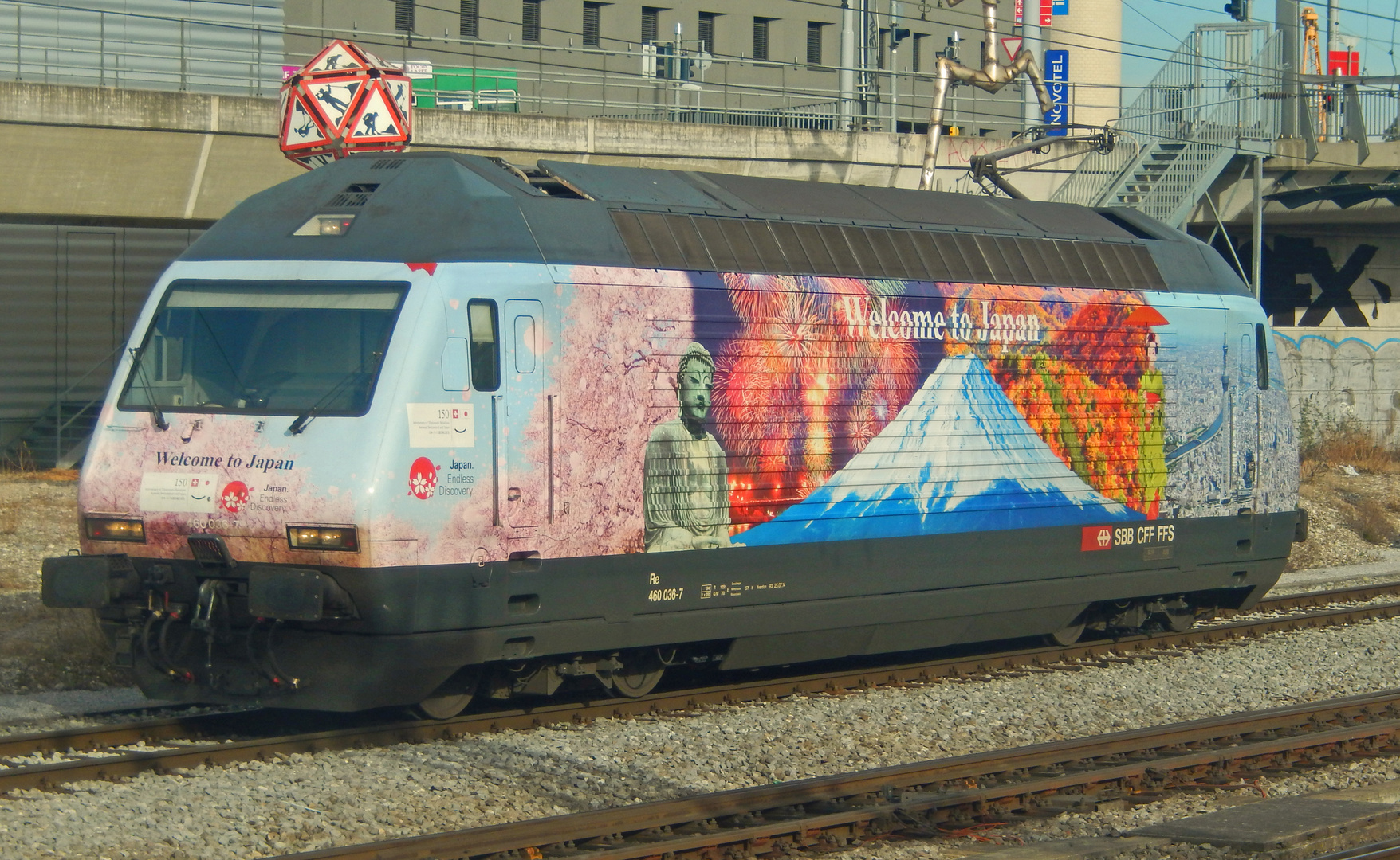 460 036-7 Japan in Basel SBB