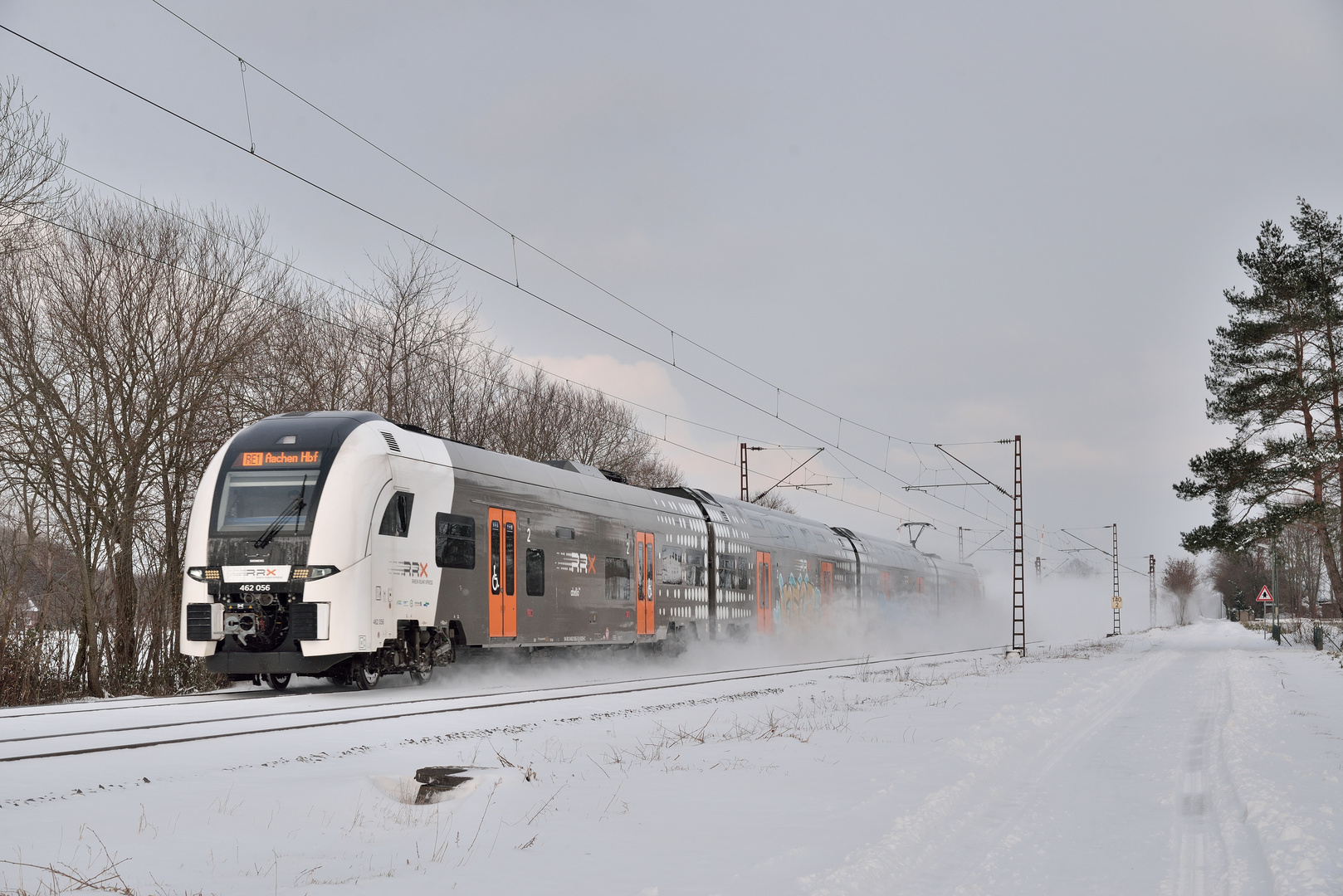 462 016 --National Express-RRX-- am 08.02.21 in Nordbögge