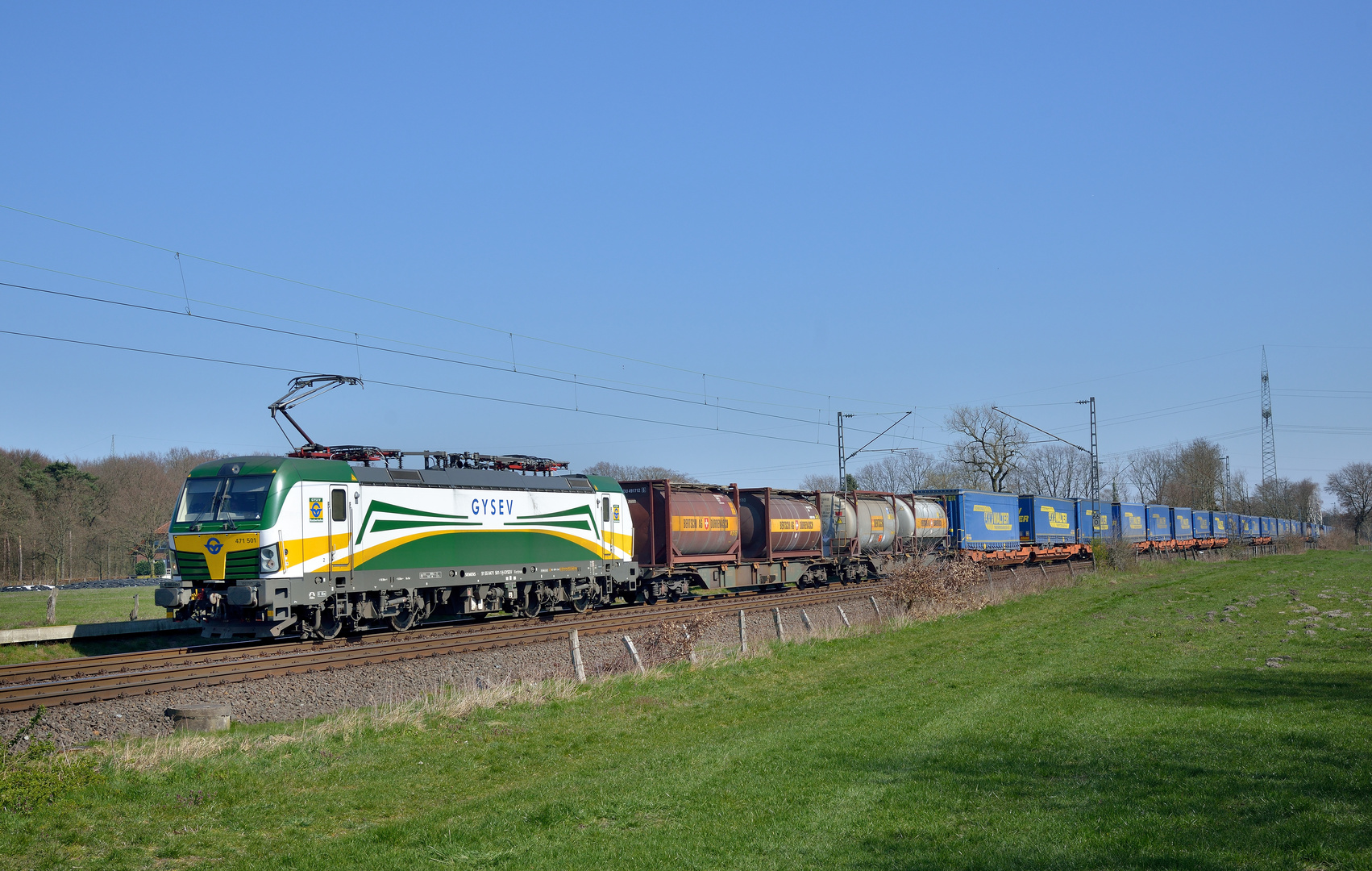 471 501 --GYSEV-- am 26.03.20 in Hamm-Neustadt