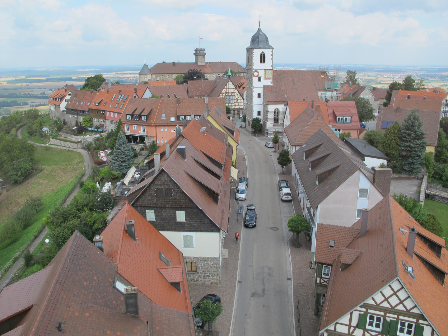 480 km Luftlinie bis Hamburg