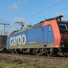 482 014 SBB Cargo mit einem Containerzug