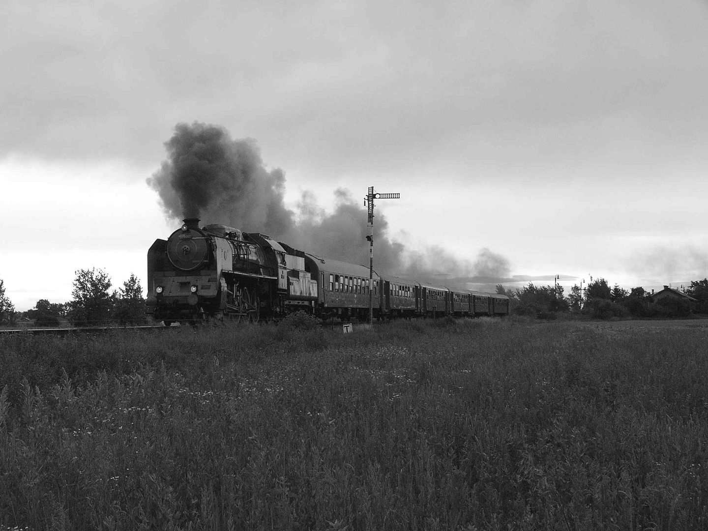 486 007 auf Tour in Tschechien