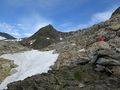 blick auf die becherhütte von tolbiacum